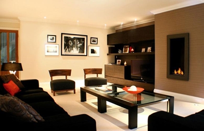 Make a dramatic impression in the living room